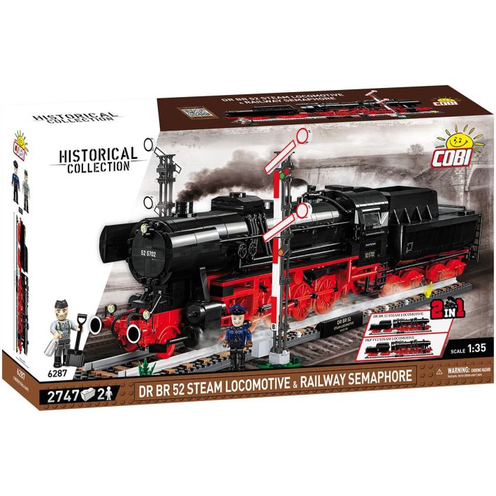 DR BR 52 Steam & Railway Semaphore (COBI6287) \ Trains \ Cobi.eu